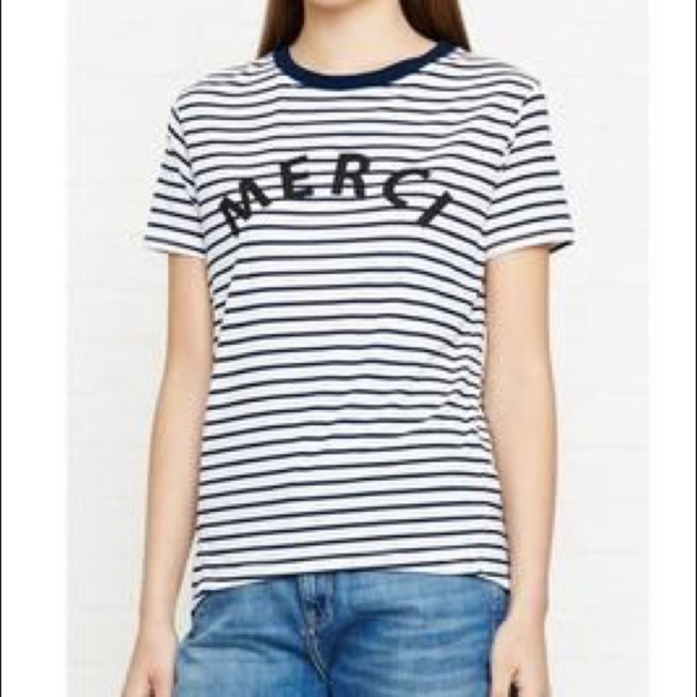 Whistles Striped Merci T-Shirt